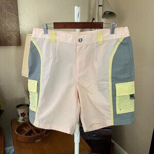 Men’s Sz. XXL Old Harbor Outfitters Nylon Cargo Fishing Outdoor Shorts